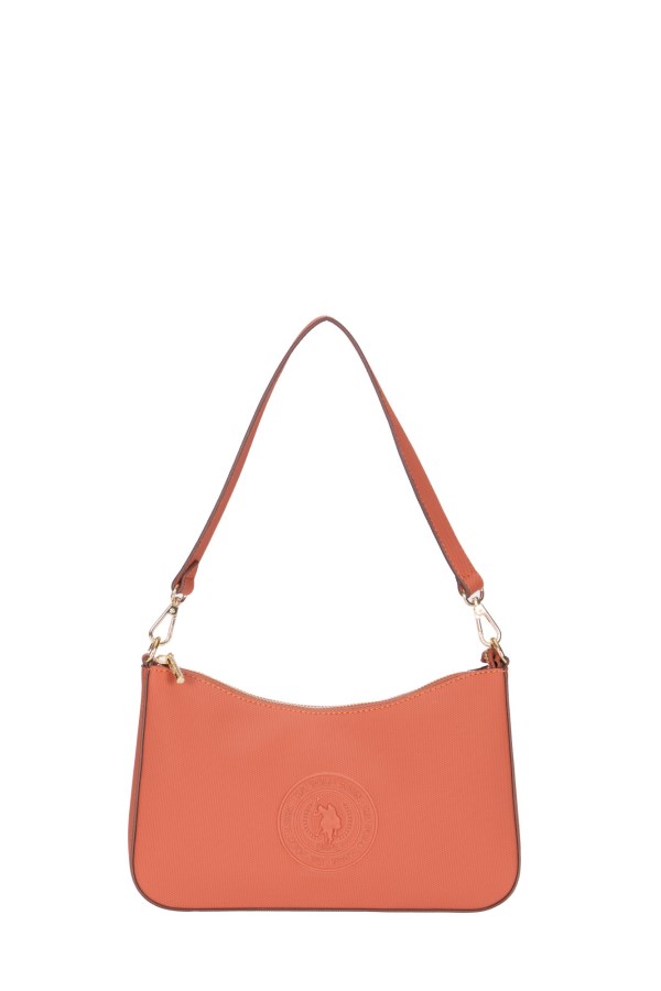 U.S. POLO ASSN. KİREMİT KADIN OMUZ ÇANTASI