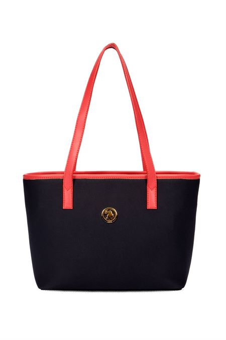 U.S. POLO ASSN. LACİVERT KADIN OMUZ ÇANTASI