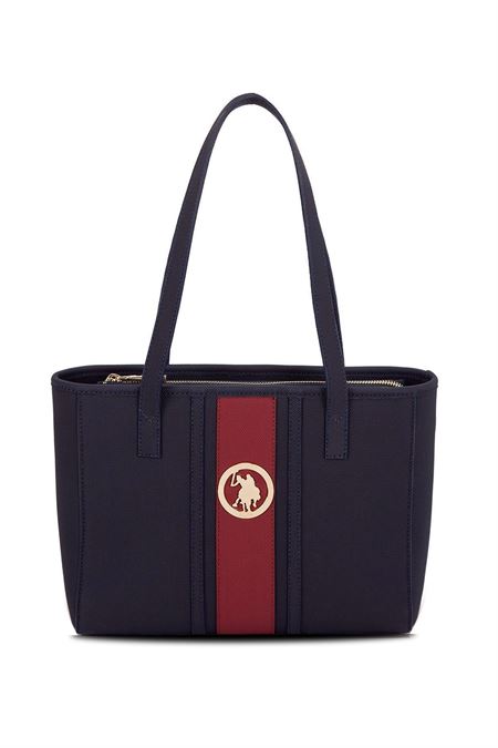 U.S. POLO ASSN. LACİVERT KADIN OMUZ ÇANTASI