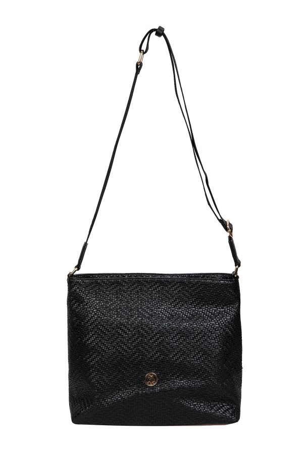U.S. POLO ASSN. SİYAH KADIN OMUZ ÇANTASI
