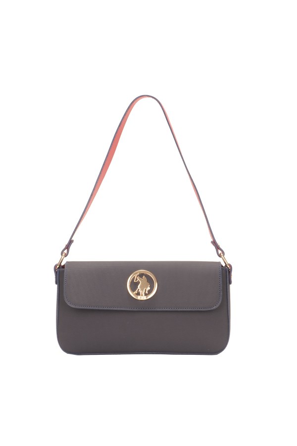 U.S. POLO ASSN. LACİVERT KADIN OMUZ ÇANTASI