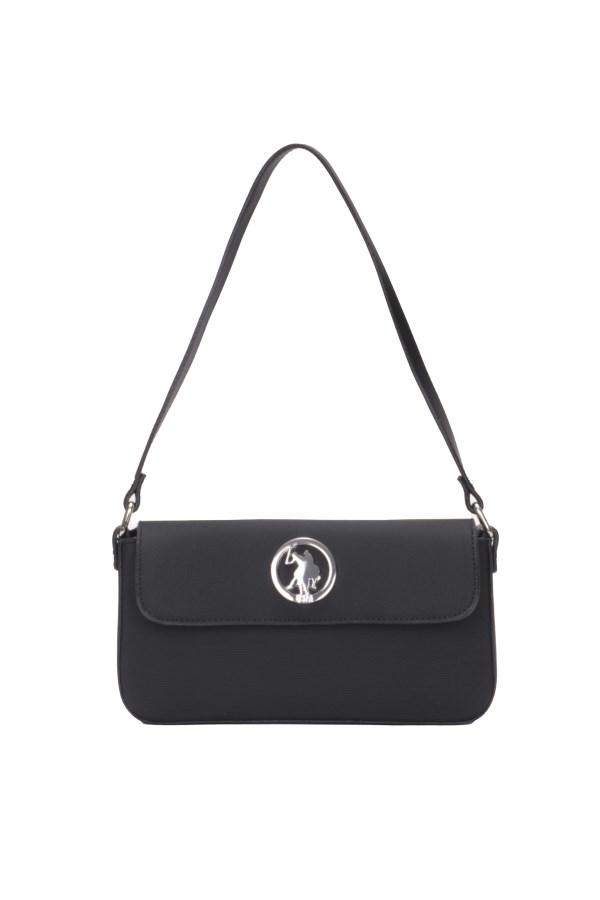 U.S. POLO ASSN. SİYAH KADIN OMUZ ÇANTASI