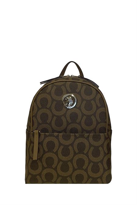 U.S. POLO ASSN. KAHVERENGİ KADIN SIRT ÇANTASI