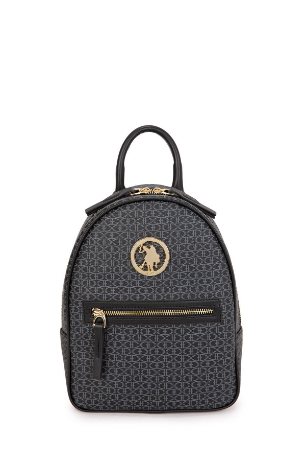 U.S. POLO ASSN. SİYAH KADIN SIRT ÇANTASI