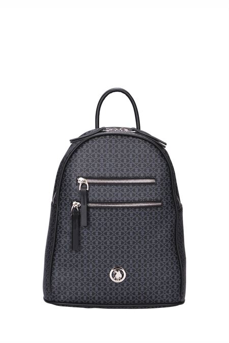 U.S. POLO ASSN. SİYAH KADIN SIRT ÇANTASI