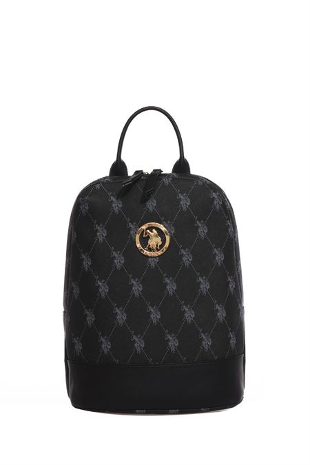 U.S. POLO ASSN. SİYAH KADIN SIRT ÇANTASI